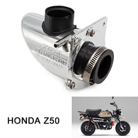 mini moto scooter silver motorcycle 35mm air filter fit for honda monkey bike orangutan bike parts z50 dirt pit bike z50