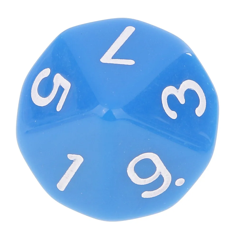 10 шт./компл. D6 D10 игра кубик для настольной игры вечерние азартные игры в кости игра цифровой с разноцветным стороны многогранные кубики