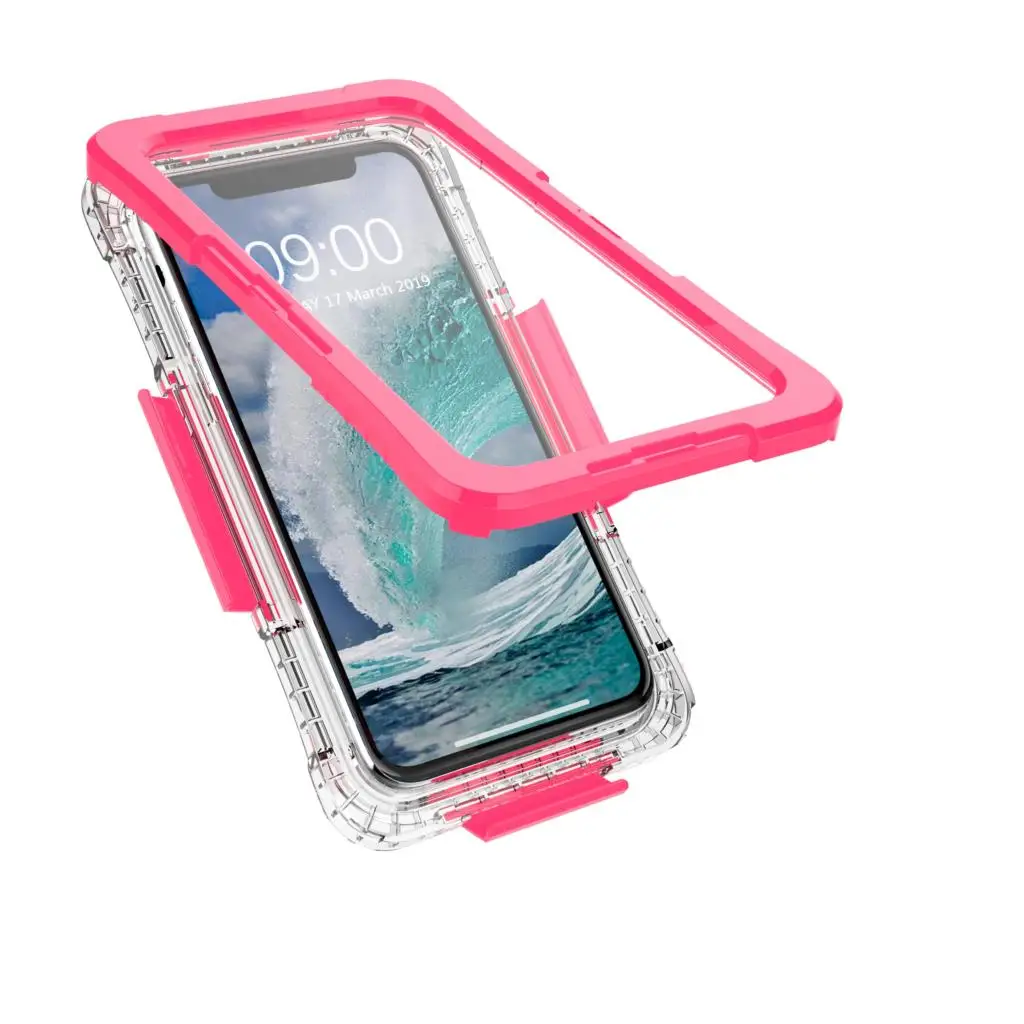 IP68 Водонепроницаемый чехол для телефона iPhone 11 Pro Max X XR прозрачный подводный чехол для iPhone XS Max 6 6s 7 8 Plus 5 5S SE чехол