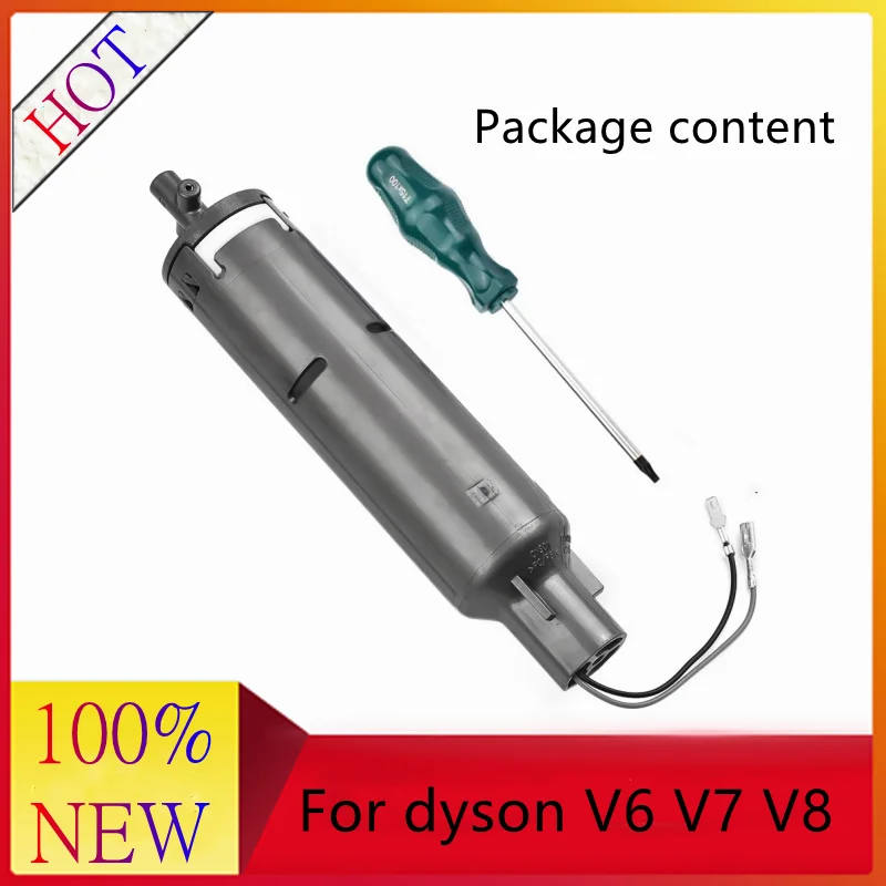 

Aspirador de pó do motor 20w macio cabeça do rolo escova motores elétricos para dyson v6 v7 v8 peças acessórios