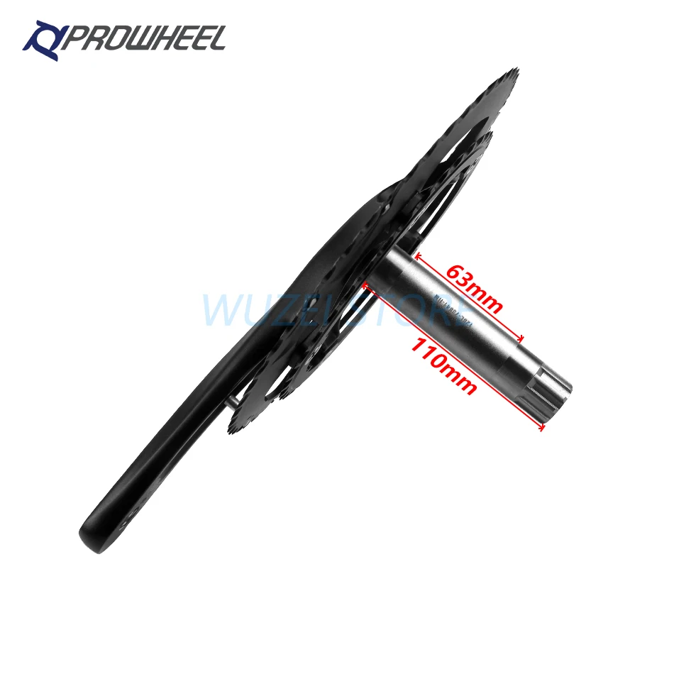 Ажурный механизм для шоссе PROWHEEL Korbowy 50 T 34 53 39 170 мм Korba 110/130 BCD Dolny Wspornik Części|Шатун и