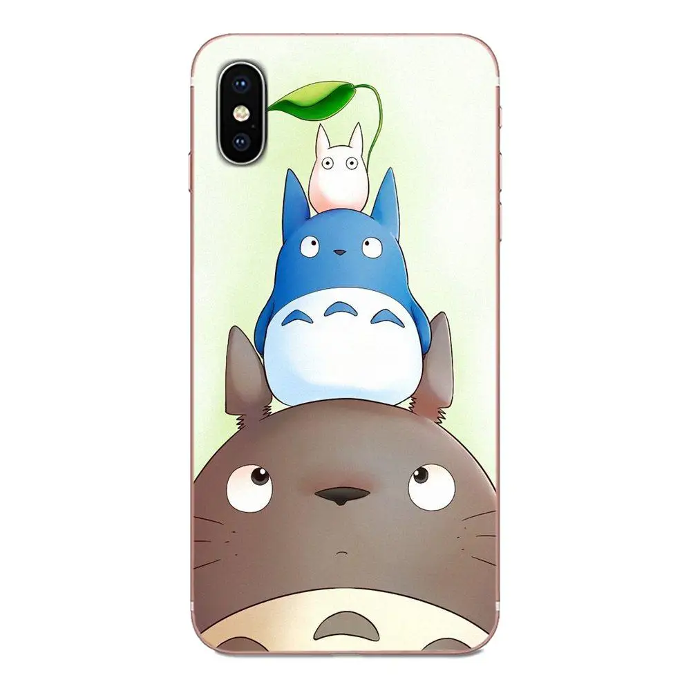 Подгоняйте Тоторо Унесенные спирали Ghibli Miyazaki для Samsung Galaxy A51 A71 A81 A90 5G A91 A01 S11 S11E S20