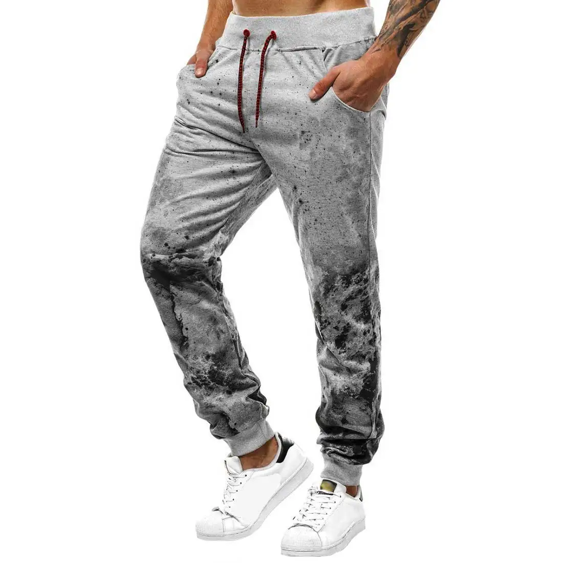 

Mens Joggers Camouflage Sweatpants Casual Sports Camo Pants Brand Full Length Fitness Army Jogging Cargo Trousers