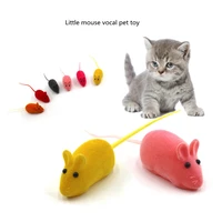 1 pcs silicone false mouse pet cat toys multicolor creative funny false mouse pet cat toys for cats kitten interactive dropshipp