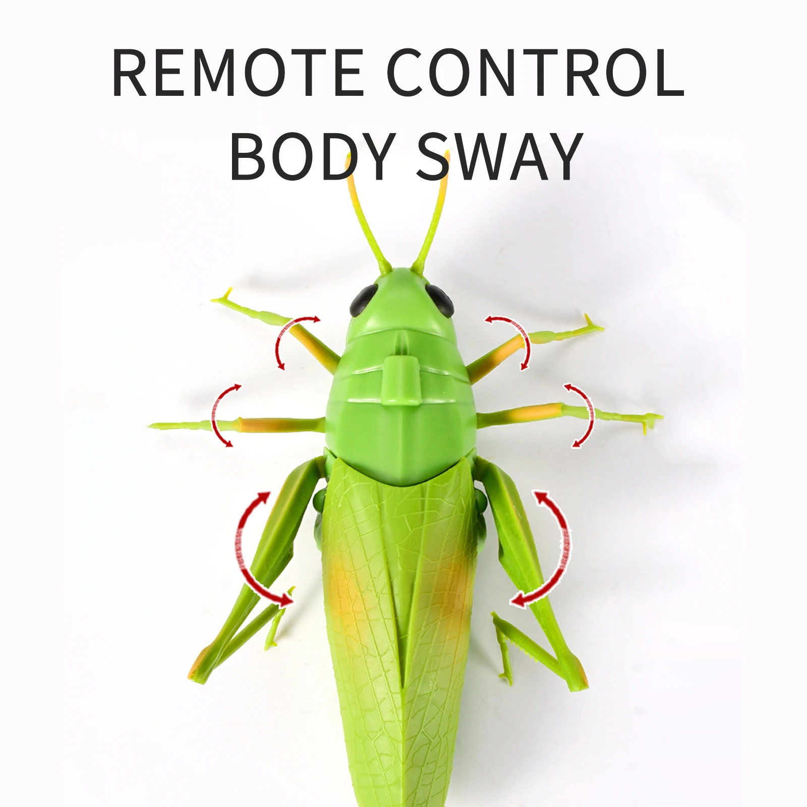Веселый Кузнечик с дистанционным управлением работающий на батарейках