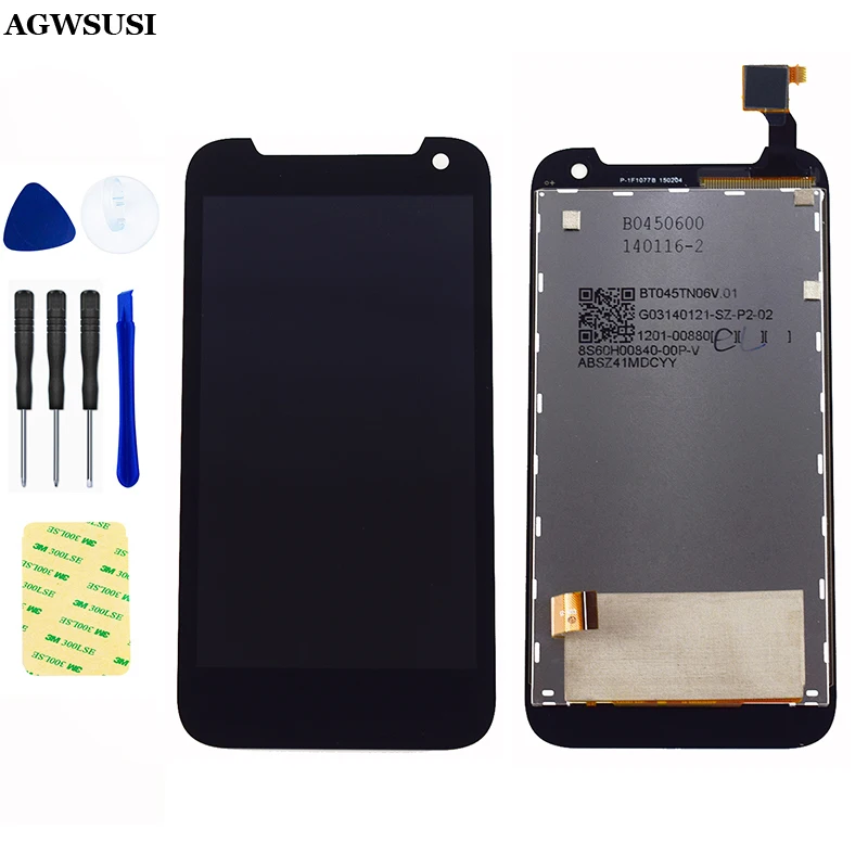 100% тест 4 5 &quotсенсорный экран дигитайзер Сенсорное стекло + ЖК дисплей монитор