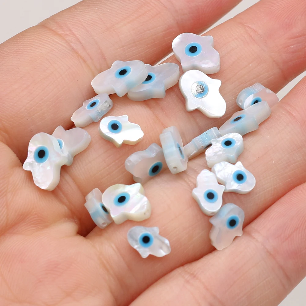 

Natural White Shell Pendant Bead Ornament Making DIY Bracelet Necklace Earrings Hair Bun Gift Jewelry Accessories