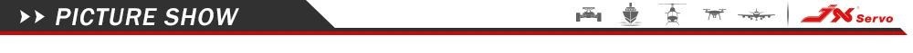 JX PDI-6208MG 8 кг 0,07 сек высокоскоростная металлическая Шестерня цифровой стандартный сервопривод для 1/10 RC Drift Car Buggy Crawler Plane