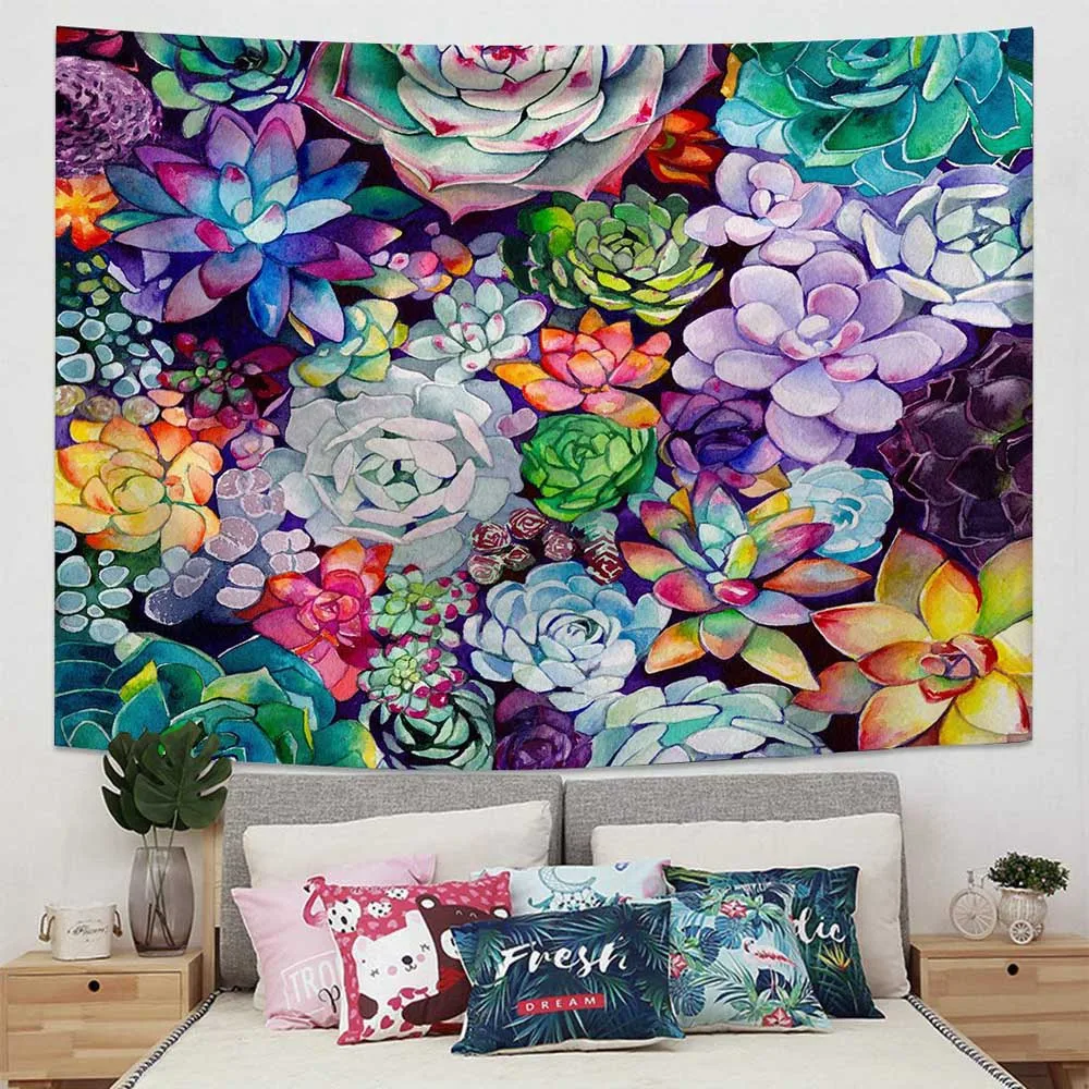 Гобелен в стиле бохо с изображением мандалы для гостиной украшения дома | Дом и