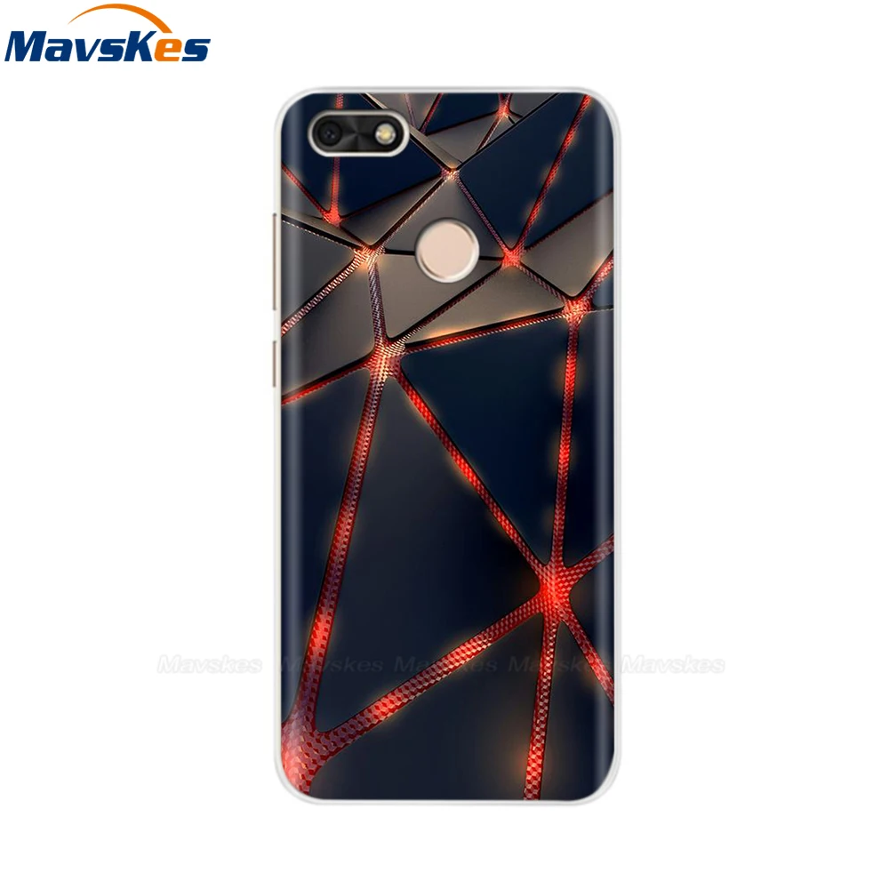 silicon case for huawei p9 lite mini case 5 0 soft tpu silicone painting back cover for huawei p8 p9 lite 2017 case phone shell free global shipping