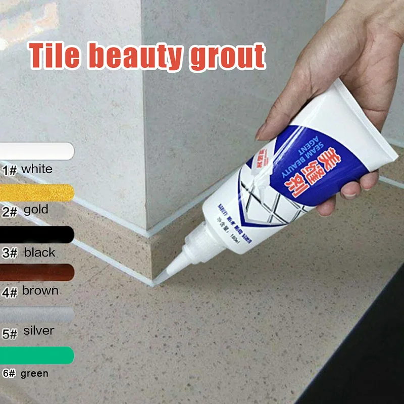 

Wall Repairing Ointment Crack Repair Cream Lightweight for Ceramic Tile Home ALS88