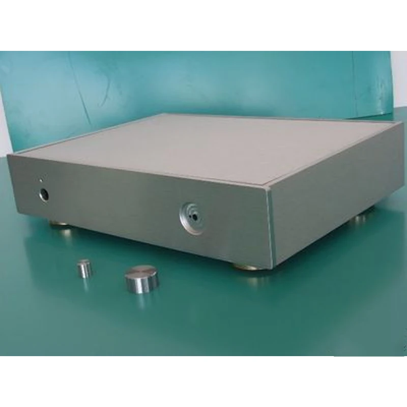 

Vogue 435*310*86mm All-aluminum Tube Power Amplifier Chassis Box House DIY Enclosure With Feet Screws Amplifier Case Shell
