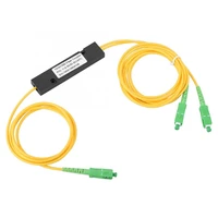 plc splitter sc apc 1x2 plc singlemode fiber optical splitter scapc pcl splitter computer cable sleeve