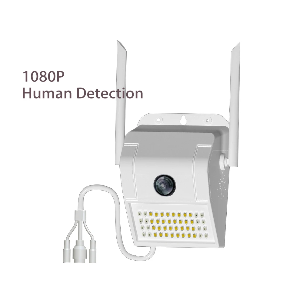 Водонепроницаемый настенный светильник с ИК датчиком движения умный