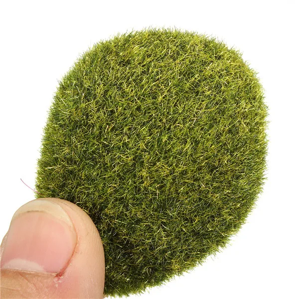 Новые 1 шт./лот искусственные камни покрытые мхом трава бриофиты растительный