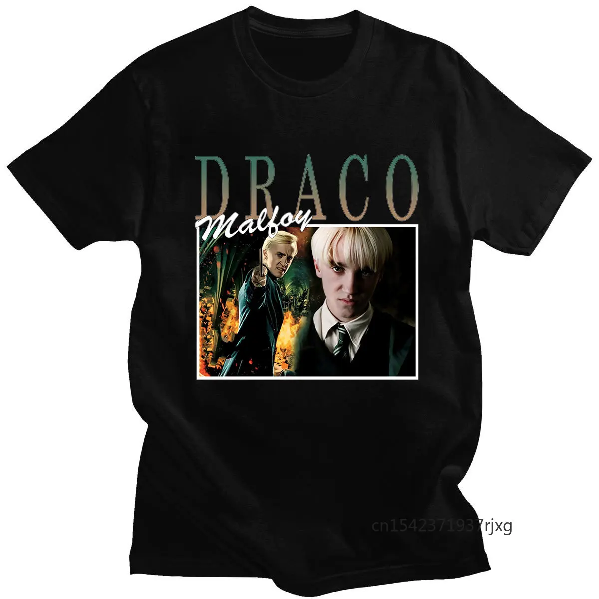 

Popular Fashion Funny Style Draco Malfoy Printed T-Shirts Casual Comfortabled High Quality Tops Summer O-neck Couple