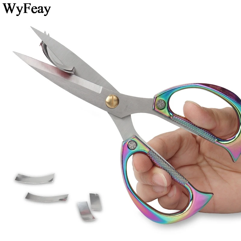 Профессиональные швейные прочные ножницы для резки прямой ткани портновские