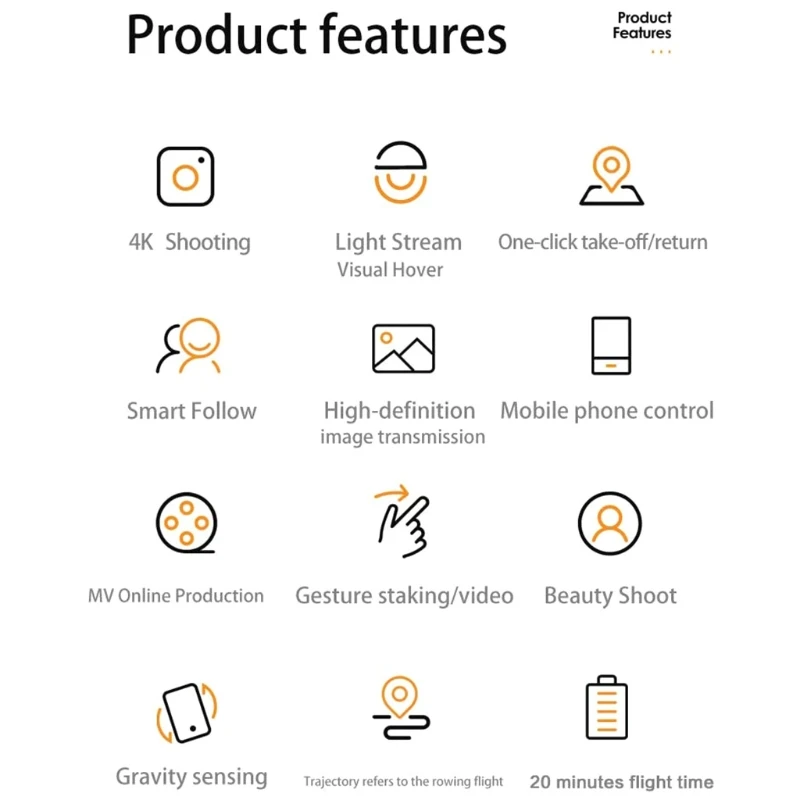 

Mini Drone for Children And Beginners Drone Quadcopter Mini Helicopter With Anti-Shake Mode 3D Flips One Button Return X37A