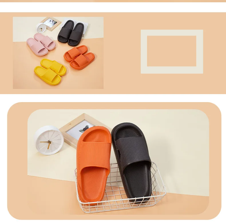 

Fashion Slipper Simple Platform Women's 2021 Slippers Summer Indoor Home Slippers Bathroom Household Slippers Women