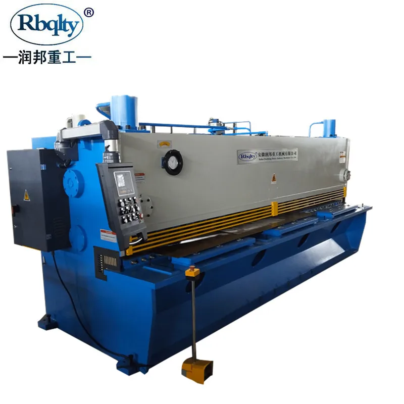 Гидравлическая гильотинная машина для резки листового металла с ЧПУ