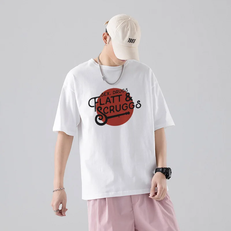 

Мужская летняя белая хлопковая Футболка в стиле оверсайз, уличная одежда в стиле хип-хоп ольччан Харадзюку, Классическая футболка в готичес...