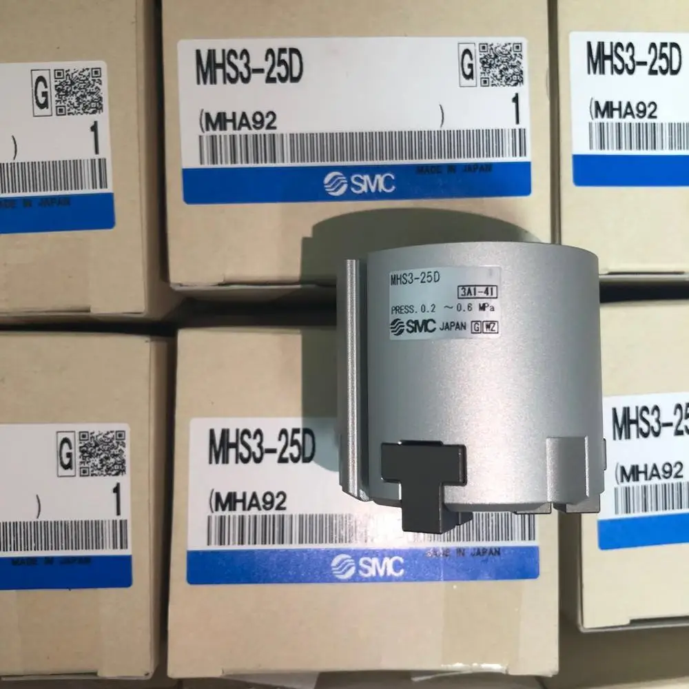 

MHS3 NEW SMC Original MHS3-16D MHS3-20D MHS3-25D MHS3-32D MHS3-40D MHS3-50D parallel style air clamp 3-finger type