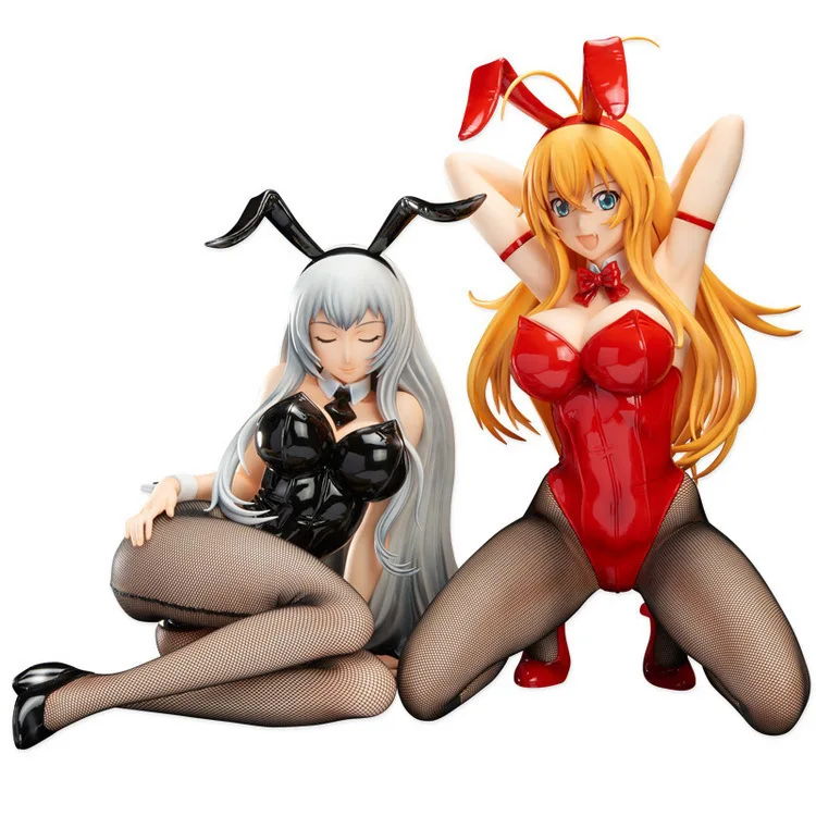 23 ~ 29 см аниме Ikkitousen Sunbofu Sonsaku Hakufu Kanu Unchou Bunny Ver масштаб 1/4 окрашенная ПВХ экшн