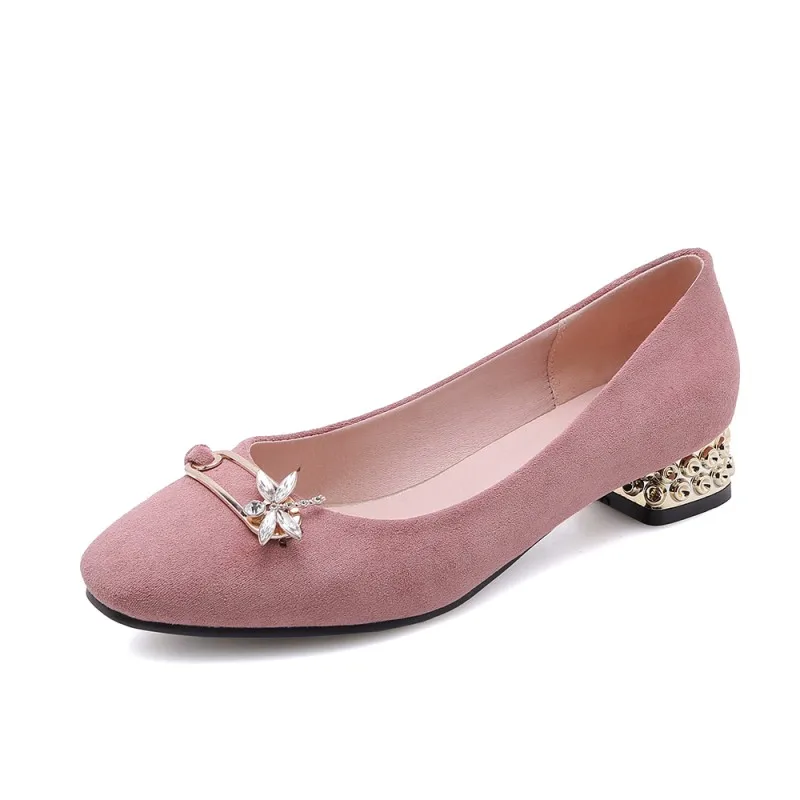 Туфли-лодочки женские на высоком каблуке декоративные туфли-лодочки