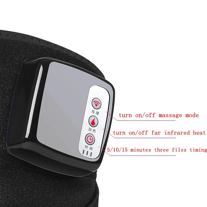 Массажер коленный беспроводной с подогревом и электрическим подогревом|Ногу