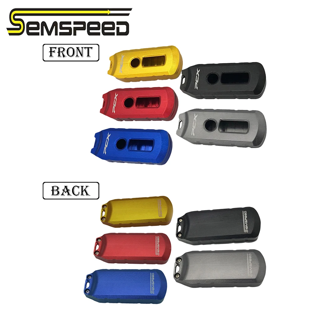 

Semspeed Новый чехол для ключей с 3D пультом дистанционного управления сумка для Honda PCX125 PCX150 2021 чехол для ключей