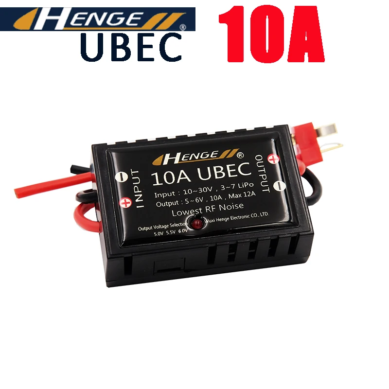 HENGE 10A UBEC 5V/5 5 V/ 6V Max 12A Inport 10 0 30 V Lipo переключатель Режим BEC для RC Fix крыла и