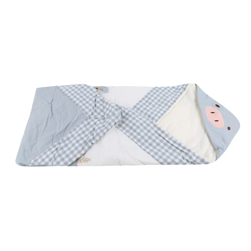 

Newborn Baby Swaddle Wrap Infant Baby Products Cartoon Blanket & Swaddling Wrap Bedding Parisarc Soft Cotton Unisex 0-3 Months