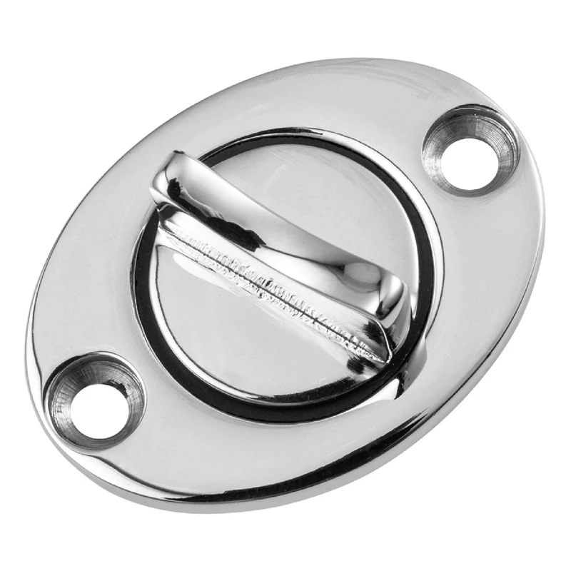 

Oval Garboard Drain Plug Marine 316 Stainless Steel Drain Plug Fits 1 Inch Hole Boat Transoms Drain Plug with Screws