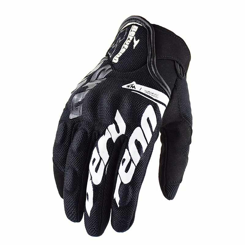 Мужские мотоциклетные перчатки Vemar дышащие с закрытыми пальцами для езды на