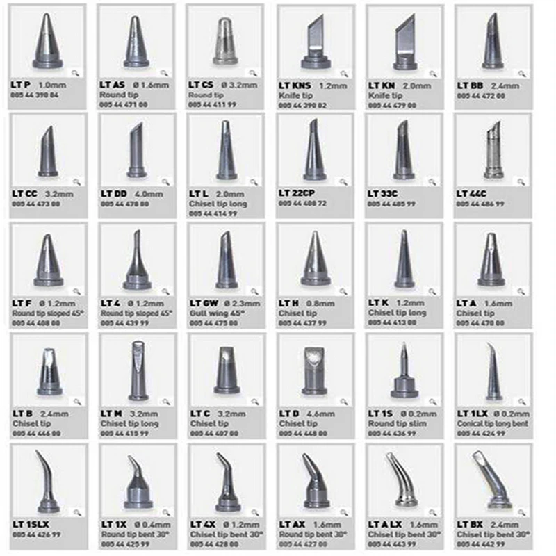 

3 шт. универсальные паяльные наконечники SZBFT для Weller WSP80