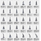 Набор наконечников для пайки WSP80, бессвинцовый, универсальный, для Weller WSP80 LTKN LTO LTA LTB LTC LTBB LTM LTS LTK LTDD ect, 3 шт.