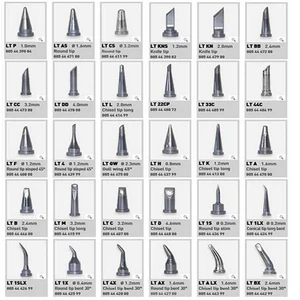 Набор наконечников для пайки WSP80, бессвинцовый, универсальный, для Weller WSP80 LTKN LTO LTA LTB LTC LTBB LTM LTS LTK LTDD ect, 3 шт.