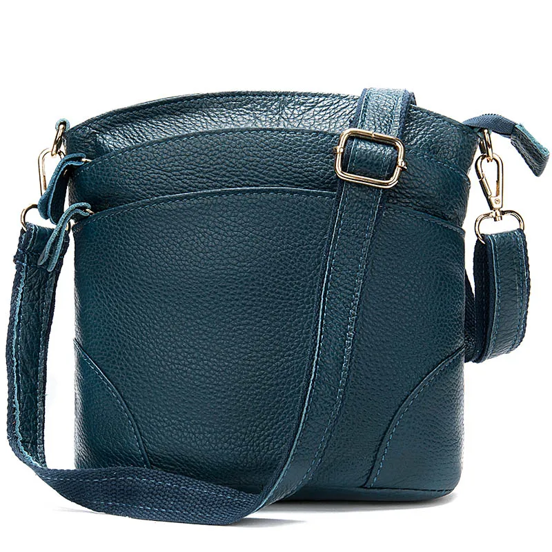 8363blue WESTAL женские сумки сумка-Кроссбоди из натуральной кожи для женщин кожаная сумка женская Маленькая женская сумка через плечо/сумки-мессенджеры сумки 8363 - Цвет: 8363blue