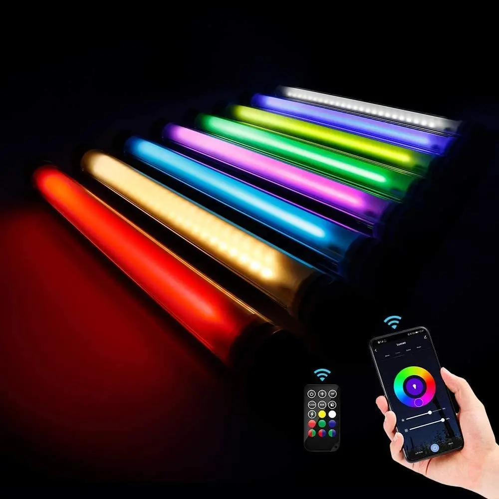 LUXCEO RGB фотографии светильник ручной светодиодный видео палочка подводный трубки
