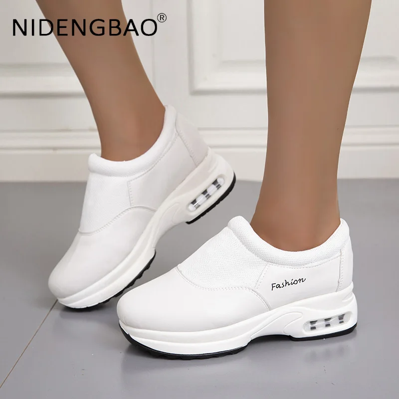 

Women Sneakers Female Sports Running Shoes Loafers Damping Anti Skid Casual Platform Footwear Zapatillas Mujer Big Size 35-43