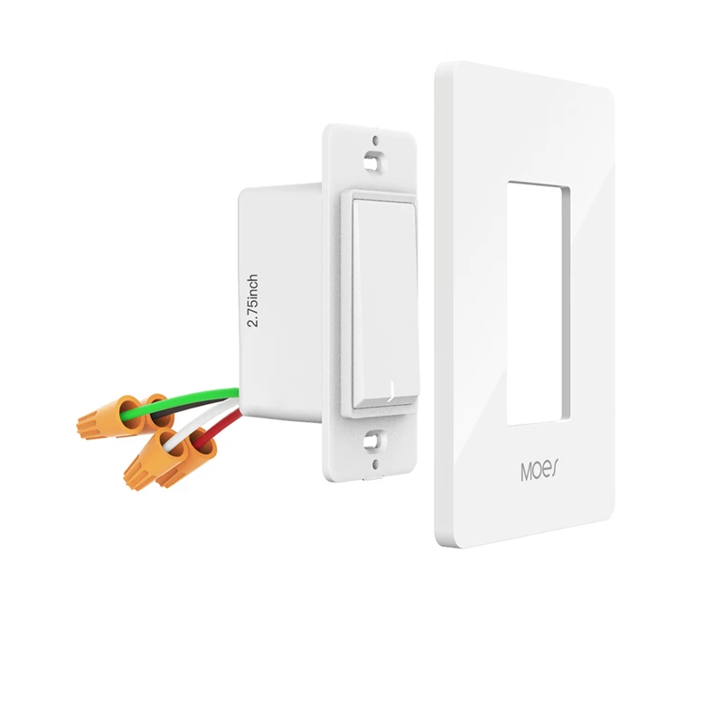Смарт-светильник MoesHouse SS01S US WiFi управление через приложение Smart Life работает Alexa Google Home для голосового управления не требуется концентратор