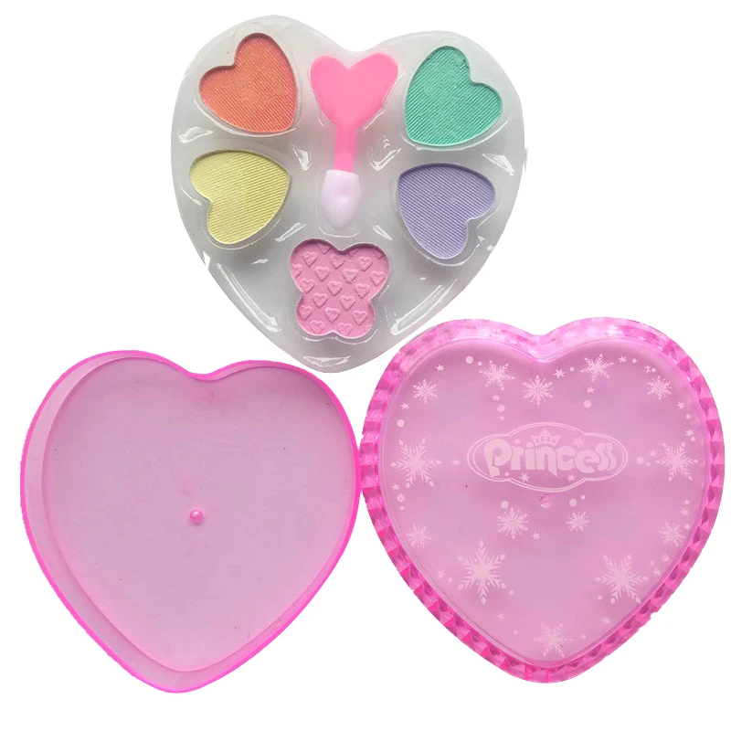 

Pretend Play Kit Toys Girls Makeup Tools Set Simulation Lipstick And Eye Shadow For Kids Girls' Christmas Gift GYH