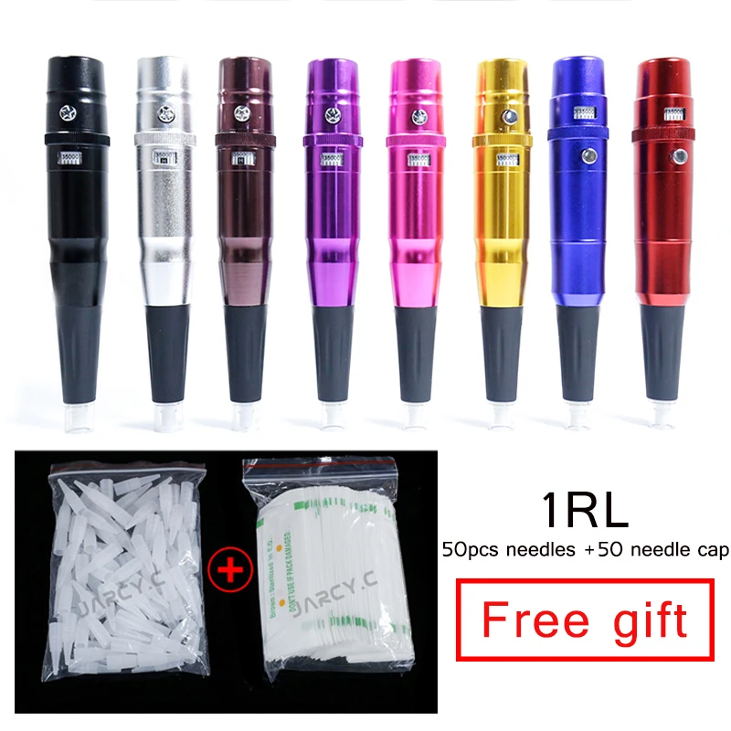 

Maquiagem Profissional Completa Eyebrow Tattoo Machien Dermografo Microblading Tattoo Gun with Universal 1R 3R PMU Needle Tip