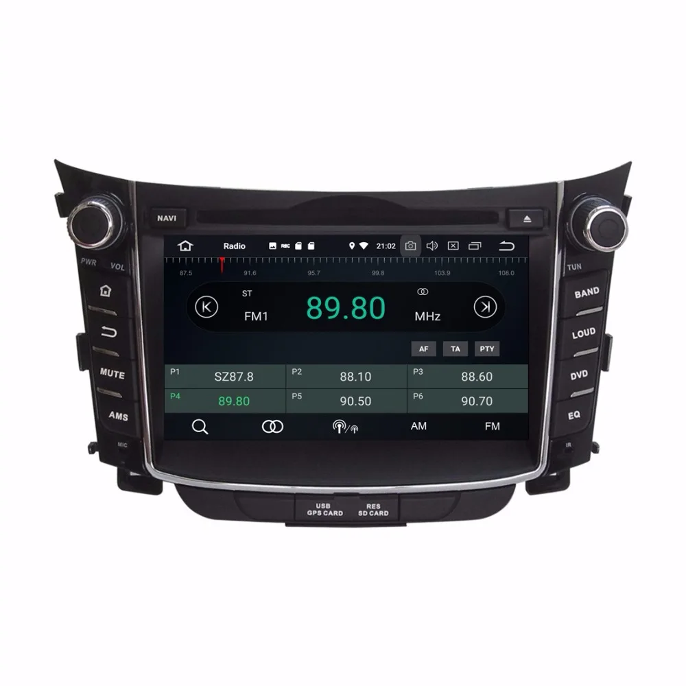 Автомобильный DVD плеер с восьмиядерным процессором 7 дюймов 8 ядер Android 9 0 GPS для