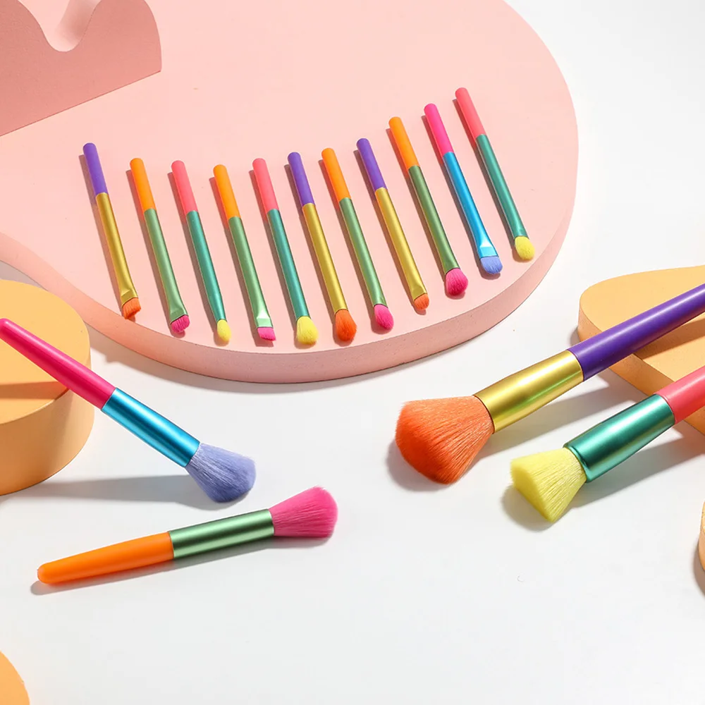 

15pcs Makeup Brushes Professional Powder Foundation Eyeshadow Make Up Brush Set Complete Makeup Kit Eyelash Microbrushes