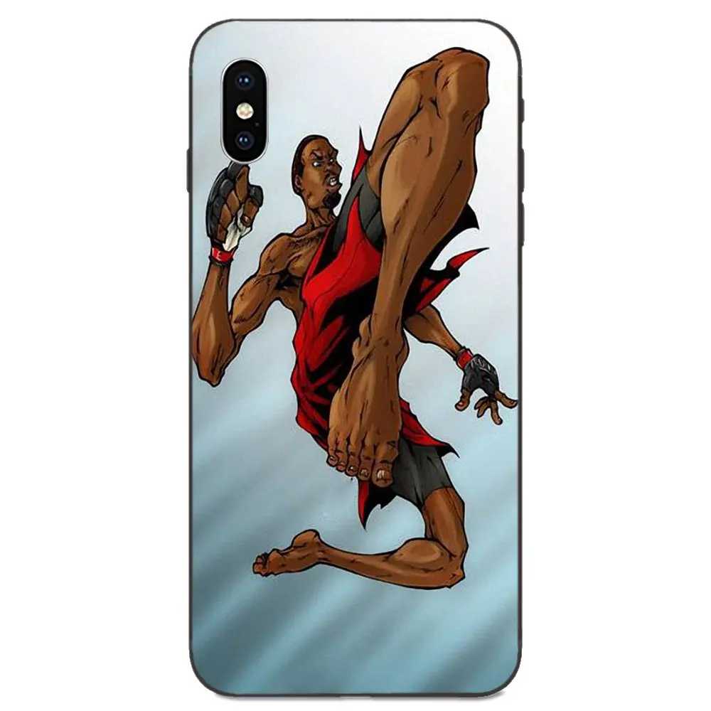 For Apple iPhone 4 4S 5 5S SE 6 6S 7 8 11 Plus X XS Max XR Pro TPU Fashion Muay Thai Cool Cartoon | Мобильные телефоны и