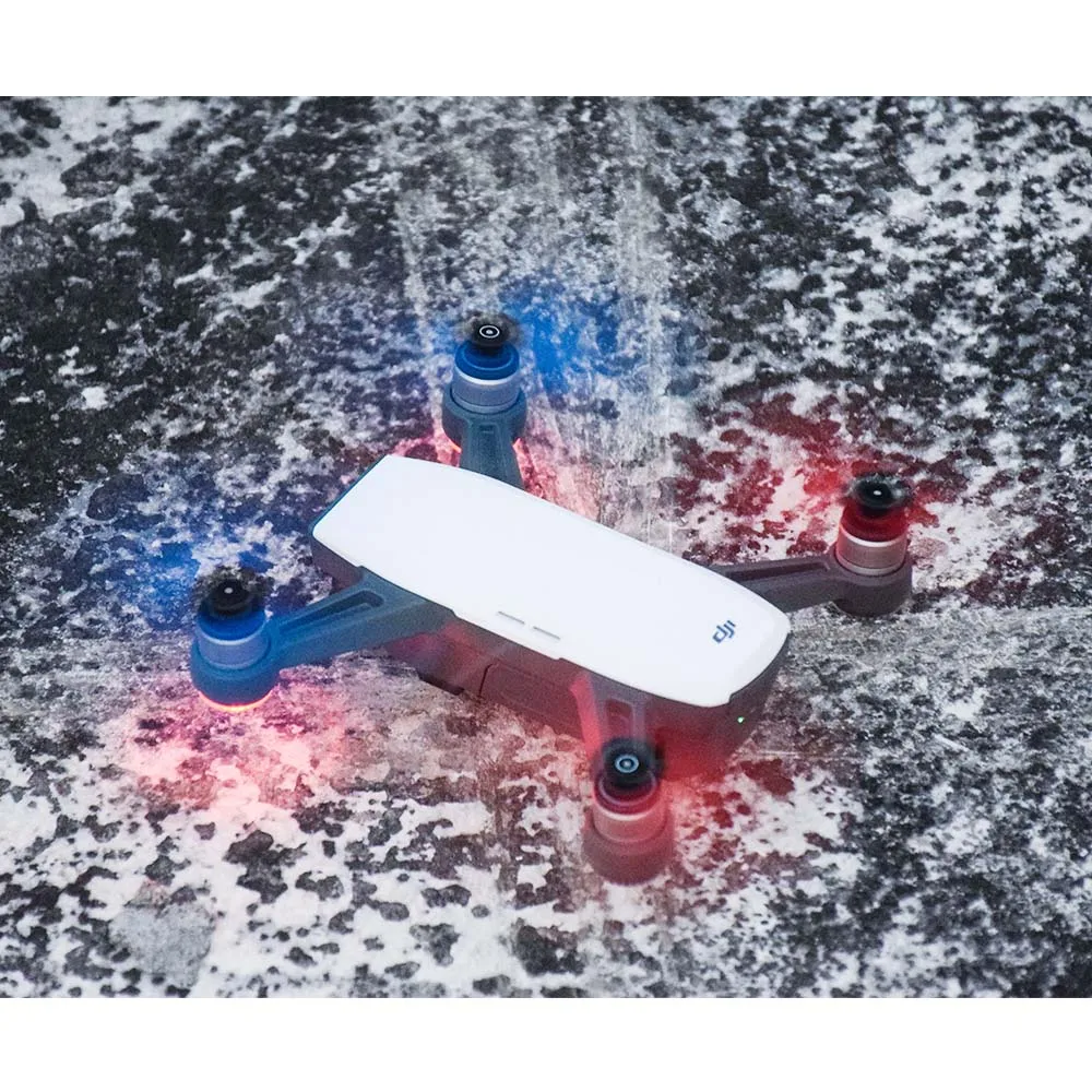 4 шт. Пропеллер для DJI Spark Drone быстросъемный реквизит Складные 4730 лезвия аксессуары запасные части Крыло Винт синий красный белый