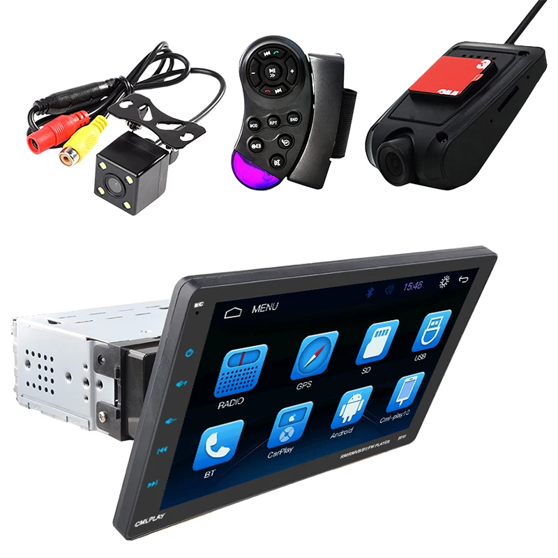 Для Android/IOS Mirrorlink сенсорный экран MP5 плеер съемный 9 дюймовый шпиндель внешний Caplay