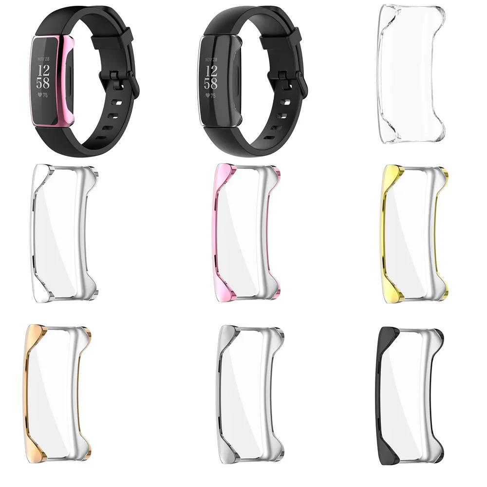 

Чехол для смарт-часов Fitbit Inspire 2, унисекс, с защитой от царапин