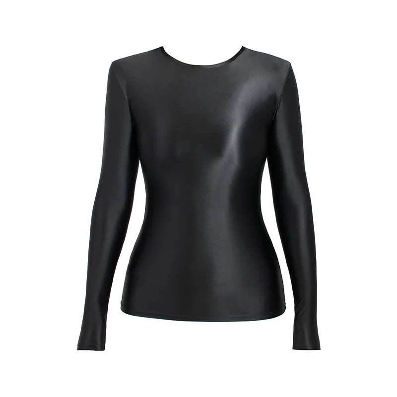 

Drozeno One Piece Long Sleeve Swimsuit, Satin Swimsuit, Smooth Fit, High Elasticity, S-xxxl, Suitable for